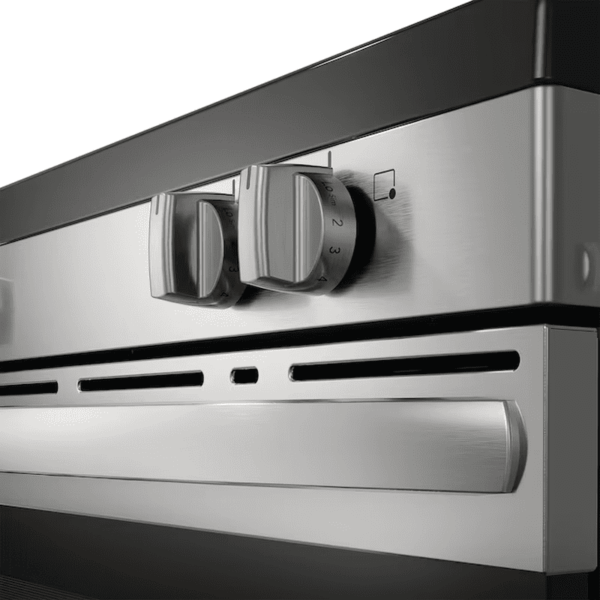 30-In Glass Top 5 Burners 5.3-Cu Ft Freestanding Electric Range Fingerprint Resistant Stainless Steel ) - Image 7