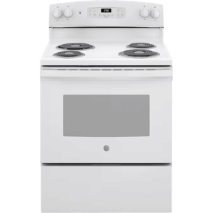 30-In 4 Burners 5.0-Cu Ft Freestanding Electric Ran ( White )