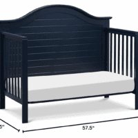 Nolan 4-In-1 Convertible Crib in Navy, Greenguard Gold Certified - Image 12