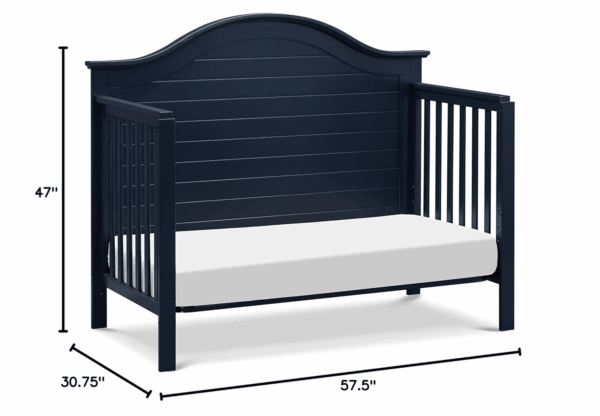 Nolan 4-In-1 Convertible Crib in Navy, Greenguard Gold Certified - Image 12