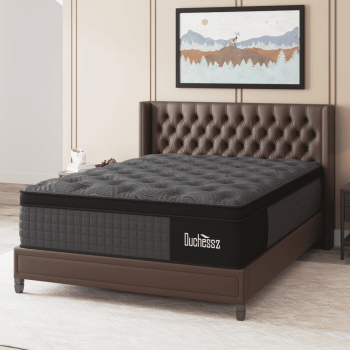 Full Mattress, 10 Inch Hybrid Mattresses Black with Gel Memory Foam and Individually Pocket Innerspring Medium Firm for Motion Isolation, Edge Support, 100 Night Trial