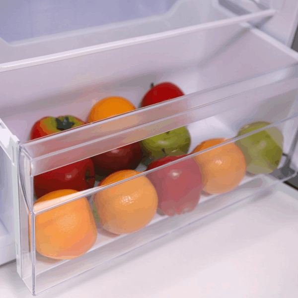 WBRT73S Apartment Refrigerator Freestanding Slim Design Full Fridge with Top Freezer for Condo, House, Small Kitchen Use, 7.4 Cu.Ft, Metallic - Image 5