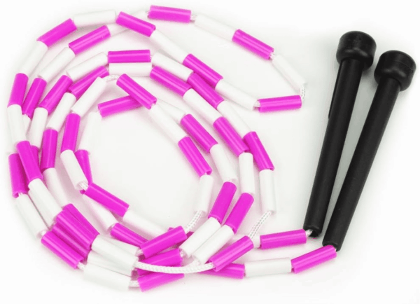 Jump Rope 12-Pack - Pink, Blue, Black and White Skip Ropes for Exercise - Outdoor Jump Rope for Kids, Adults and Athletes - Family Fun Toys and Games - Image 2