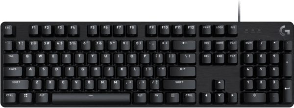 413 SE Full-Size Mechanical Gaming Keyboard - Backlit Keyboard with Tactile Mechanical Switches, Anti-Ghosting, Compatible with Windows, Macos - Black Aluminum - Image 4