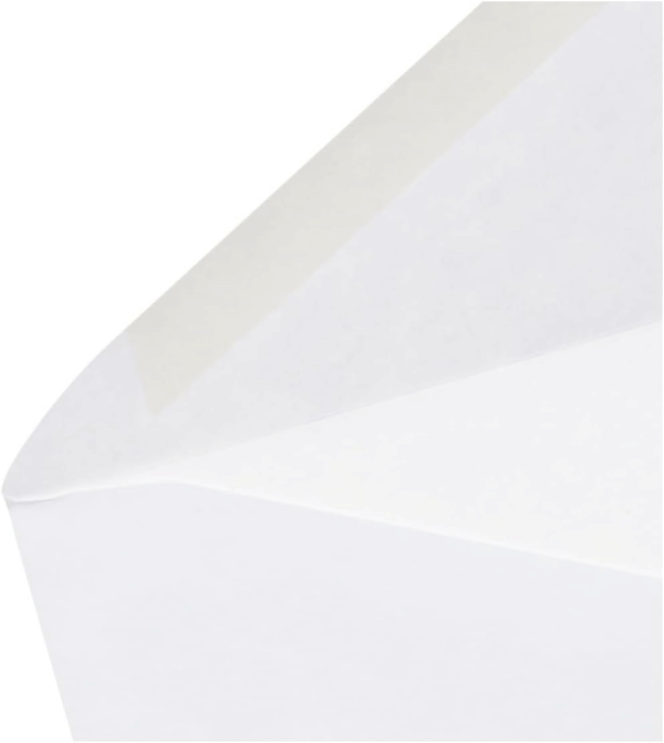 #10 Business Letter Envelopes with Gummed Seal, 500-Pack, No Tint - Image 3