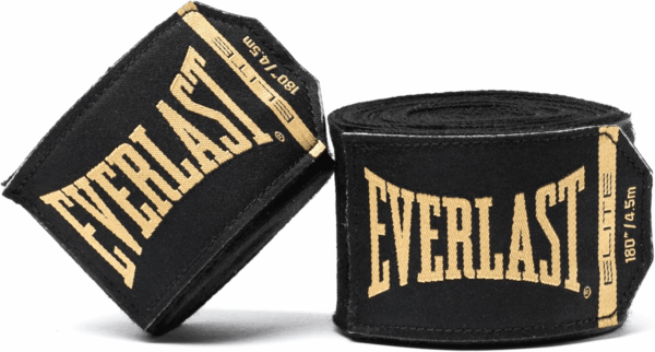 Elite Unpackaged Professional Hand Wraps, P00003481-180-Inch, Elite Black