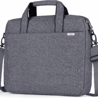 17 17.3 Inch Laptop Shoulder Bag for Men Women,Waterproof Computer Carrying Case Messenger Bag with Strap for 17"-18" HP Dell,Laptop Briefcase for Office Business Travel College School,Grey