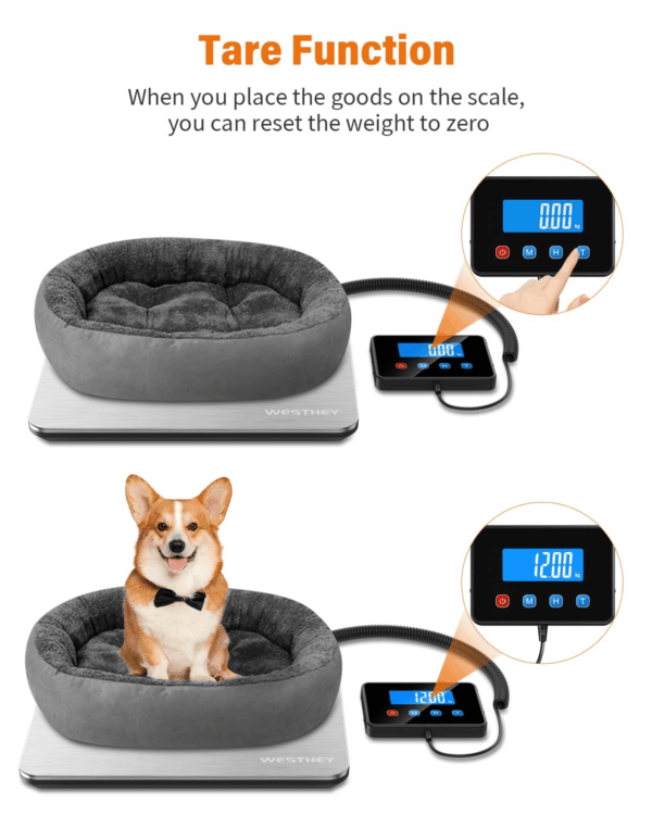 Shipping Scale 0.5Oz-440Lb High Accuracy Postal Digital Weight Luggage Scale for Packages Warehouse Home Small Business Pet Food Mail - Image 6