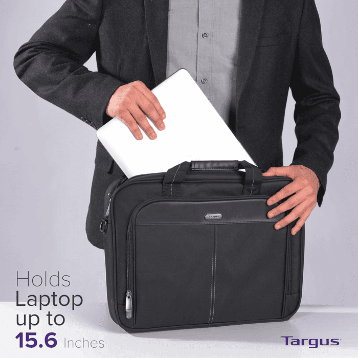 Unisex-Adult Slim Briefcase with Crossbody Shoulder Bag - Image 5