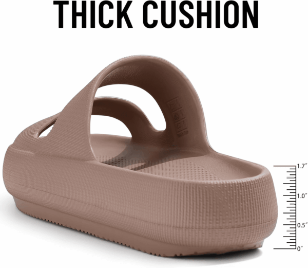 Orthopedic Slide Sandals for Women with Arch Support Pillow Soft Recovery Slip on Sandals Lightweight Summer Cloud Slippers for Plantar Fasciitis - Image 4