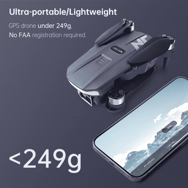 N11 PRO GPS Drone with Camera for Adults 4K UHD, 90 Min Long Flight Time, Long Control Range, Auto Return, Follow Me, Brushless Motor, 5G FPV RC Quadcopter for Beginners - Image 2