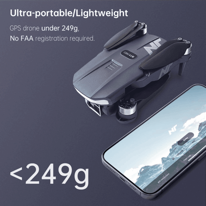 N11 PRO GPS Drone with Camera for Adults 4K UHD, 90 Min Long Flight Time, Long Control Range, Auto Return, Follow Me, Brushless Motor, 5G FPV RC Quadcopter for Beginners - Image 2