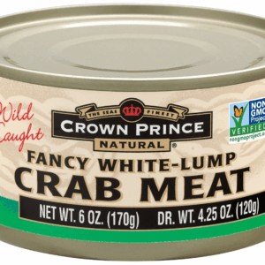 Natural Fancy White-Lump Crab Meat, 6-Ounce Cans (Pack of 12)