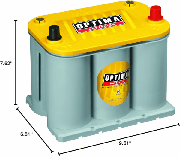 Batteries High Performance D35 Yellowtop Dual Purpose Sealed AGM Car, Truck and SUV Battery, 620 CCA, Maintenance Free, Versitile Mounting - Image 5