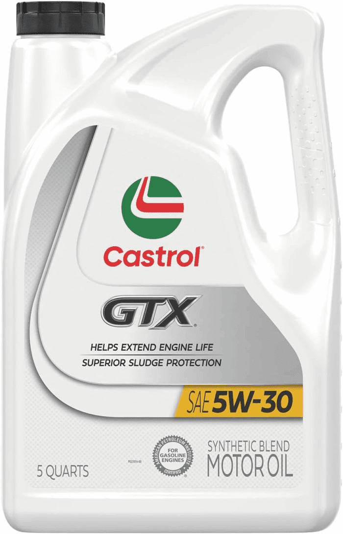 GTX 5W-30 Synthetic Blend Motor Oil, 5 Quarts
