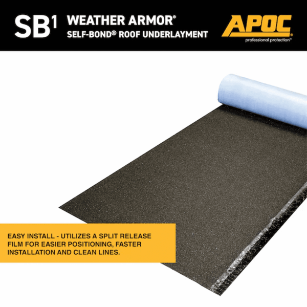 Self-Bond 36.0-In X 50.0-Ft 150.0-Sq Ft Rubberized Asphalt Roof Underlayment - Image 5