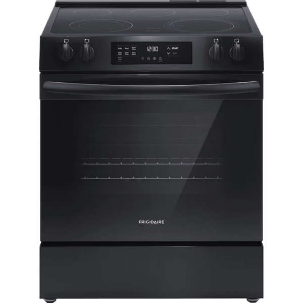 30-In Glass Top 5 Burners 5.3-Cu Ft Slide-In Electric Range Stainless Steel ) - Image 14