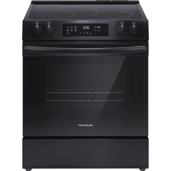30-In Glass Top 5 Burners 5.3-Cu Ft Slide-In Electric Range Stainless Steel ) - Image 14