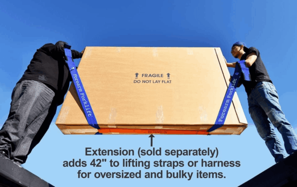 2-Person Lifting and Moving Straps - Lift, Move and Carry Furniture, Appliances, Mattresses or Any Item up to 800 Lbs. Safely and Easily like a Pro, Firehouse Red Special Edition - Image 7