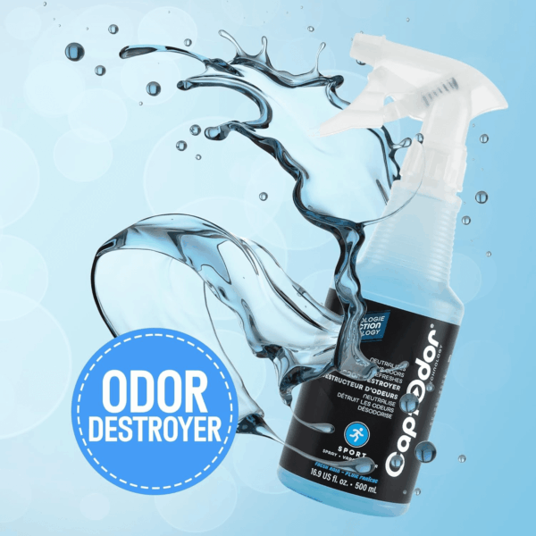 Sports Odor Destroyer Spray (2 X Bottles of 16.9Oz / 500 Ml), Sports Gear Odor Eliminator & Deodorizer Spray - Neutralizer & Refresher Spray for Protective Equipment, Sportswear & Outdoor Gear - Image 2