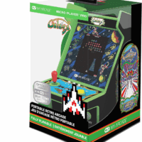 Galaga Micro Player Pro: Arcade Classics 2 Games in 1, Retro Mini Arcade Machine, Playable 6.75 Inch Collectible, Color Display