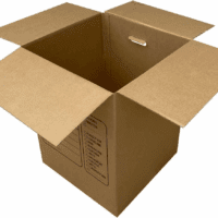 Moving Boxes with Handles, 10 Premium Large, 18 X 18 X 24, Brown, BOXINDSLAR10 - Image 7