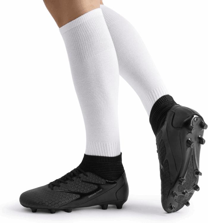Men'S High-Tops Soccer Cleats Lace-Up Adult Football Shoes Lightweight Professional Athletic Training Soccer Shoes - Image 7