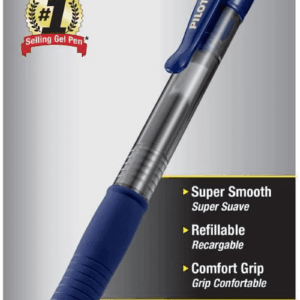 , G2 Premium Gel Roller Pens, Fine Point 0.7 Mm, Navy Blue, Pack of 12