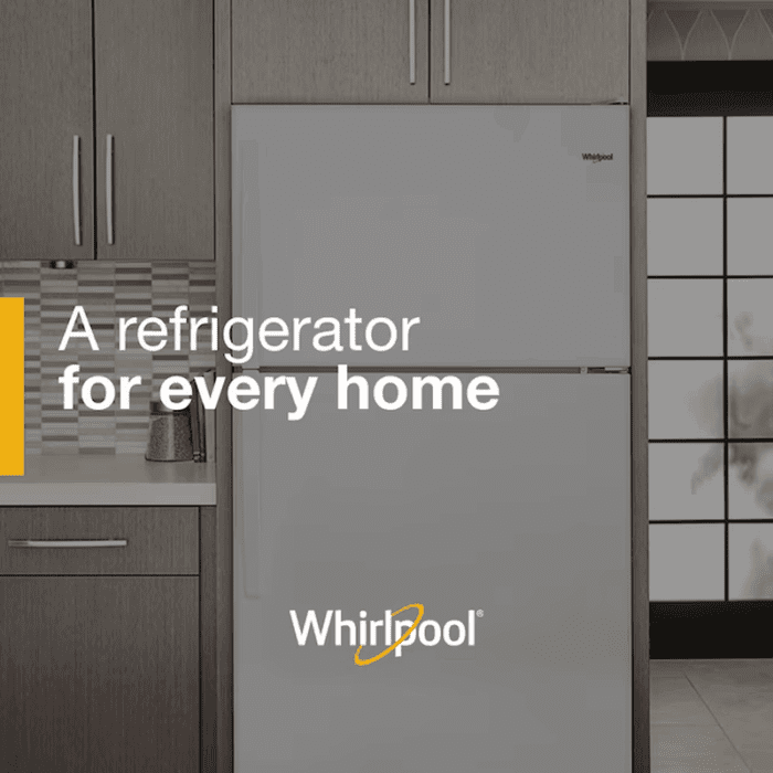 20.5-Cu Ft Top-Freezer Refrigerator ( White ) - Image 13