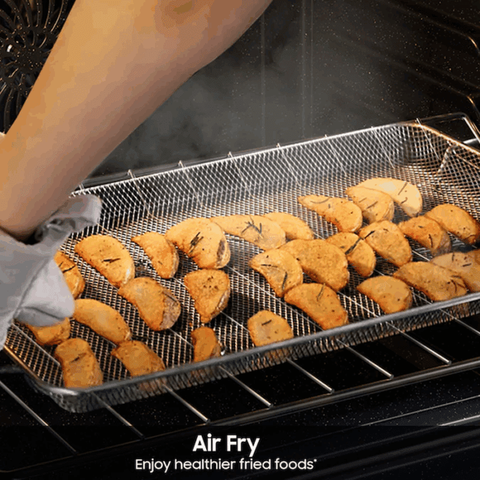 30-In 5 Burners 6.0-Cu Ft Air Fry Convection Oven Freestanding Natural Gas Range ( Fingerprint Resistant Stainless Steel ) - Image 11