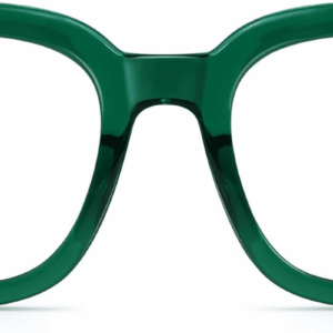 Blue Light Blocking Glasses Oversized Fashion Blue Light Glasses for Women anti Eyestrain & UV Protection Computer Eyeglasses (Green)