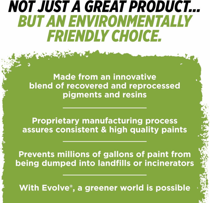 Paint & Primer: Environment-Friendly, Low Sheen with One-Coat Coverage for Interior & Exterior Surfaces (Autumn Brown, 1-Gallon) - Image 7