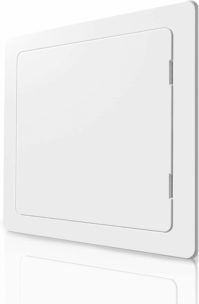 Access Panel for Drywall - 12X12 Inch - Wall Hole Cover - Access Door - Plumbing Access Panel for Drywall - Heavy Durable Plastic White