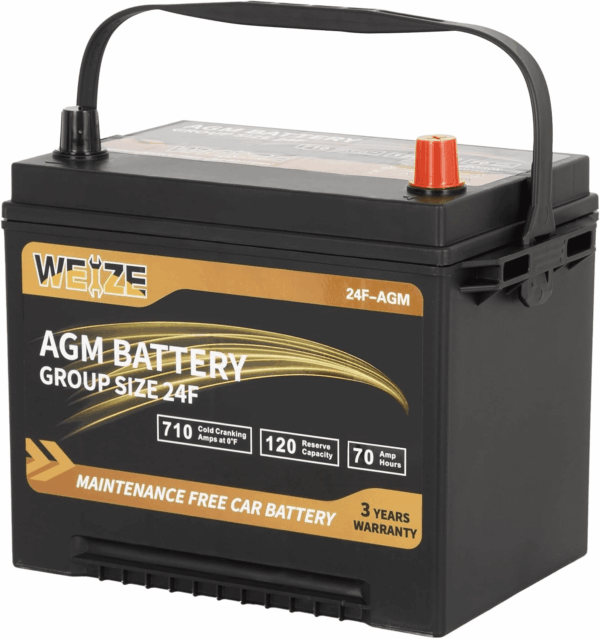 Platinum AGM Battery BCI Group 24F Automotive Battery, 120RC, 710CCA, 36 Months Warranty - Image 5