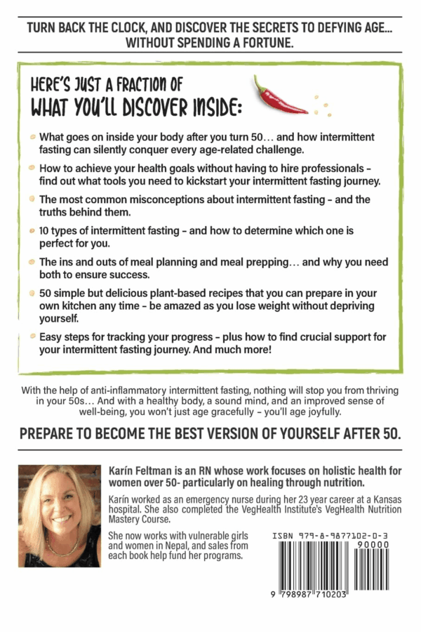 Fit, Fierce, and Fabulous over 50!: the Secret to Lifelong Health, Energy, and Weight Management through Anti-Inflammatory Intermittent Fasting for Women. - Image 2