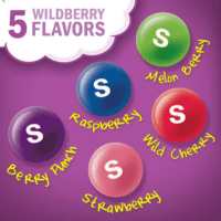 Wild Berry Chewy Colorful Rainbow Easter Egg Basket Candy Filler Sharing Size, 15.6 Oz Resealable Bulk Bag - Image 2