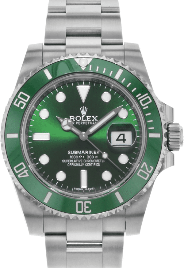 Submariner "Hulk" Green Dial Men'S Luxury Watch M116610LV-0002 - Image 2