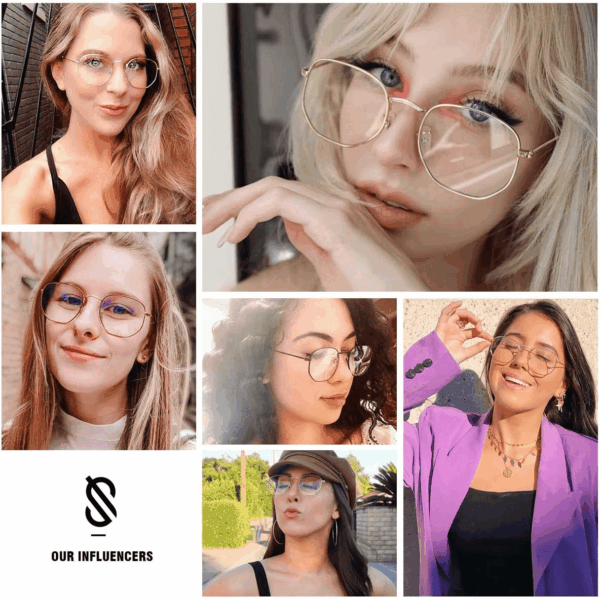 Small Blue Light Blocking Glasses Hexagonal Eyeglasses Frame anti Blue Ray Glasses One and Only SJ5036 - Image 5