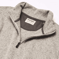 Men'S Long Sleeve Fleece Quarter-Zip Sweater - Image 9