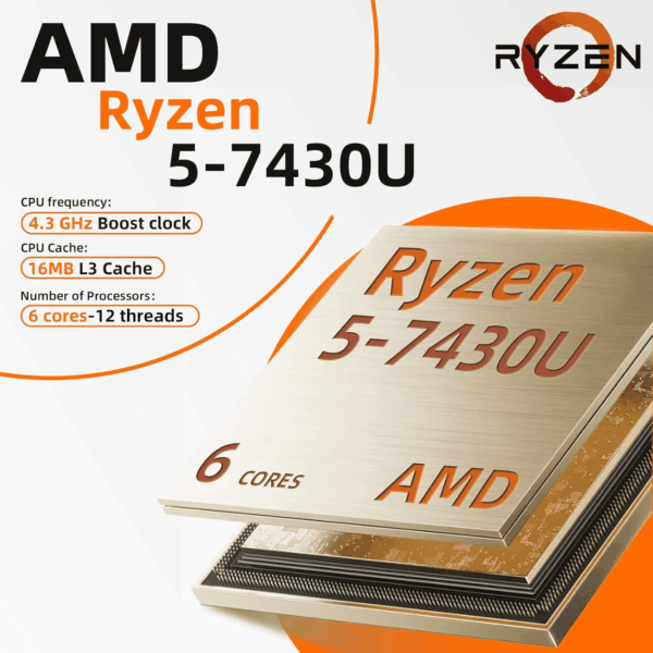 2025 17 Inch Laptop Business, 17.3" IPS FHD Display, AMD Ryzen 5 (Beats I7-1165G7), Ms Office 2024, Win 11 Pro, AI Copilot, W/Accessory, Numeric Keypad, Wifi 6 (64GB RAM +2TB SSD) - Image 3