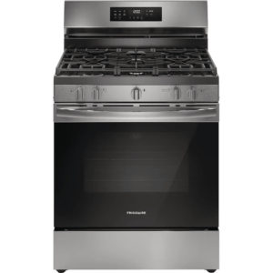 30-In 5 Burners 5.1-Cu Ft Air Fry Convection Oven Freestanding Natural Gas Range ( Stainless Steel )
