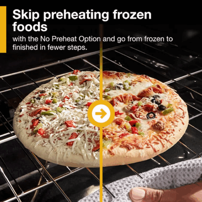 Flexible Cooktop 30-In Glass Top 4 Burners 5.3-Cu Ft Freestanding Electric Range ( Stainless Steel ) - Image 7