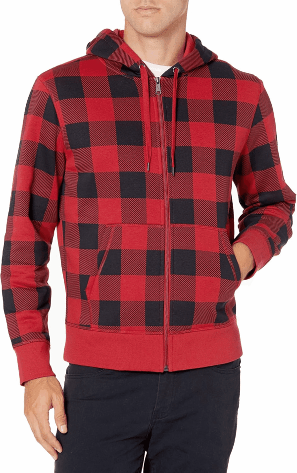 Men'S Full-Zip Fleece Hoodie (Available in Big & Tall) - Image 3