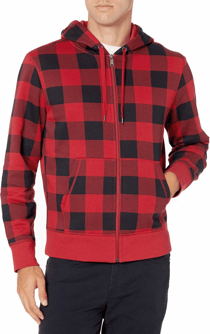 Men'S Full-Zip Fleece Hoodie (Available in Big & Tall) - Image 3