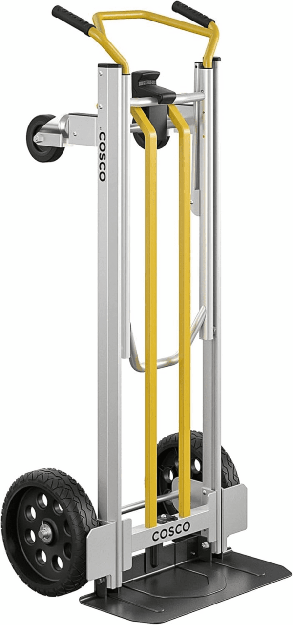 Next Generation 3-In-1 Folding Toe Plate Hand Truck, 800/1000 Pound Weight Capacity
