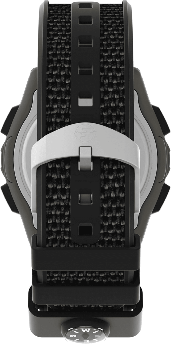 Men'S Expedition 41Mm Watch - Black Strap Digital Dial Green Case - Image 3
