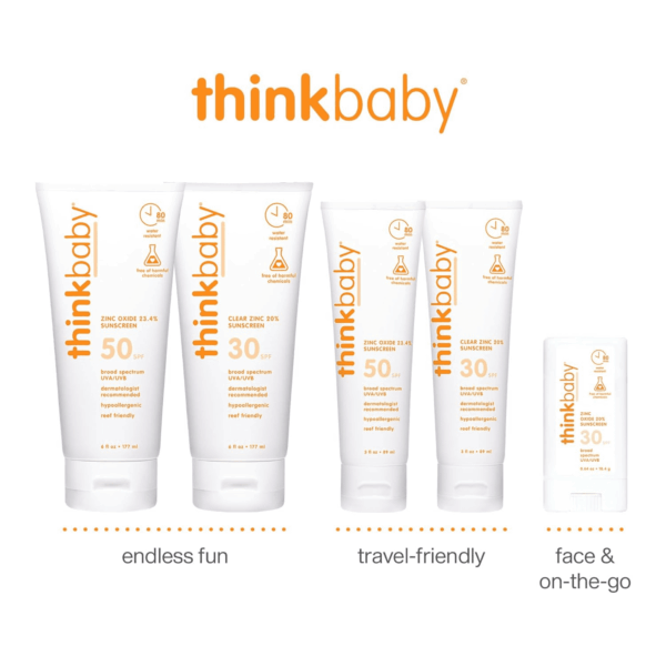 baby SPF 50+ Baby Mineral Sunscreen – Safe, Natural Sunblock for Babies - Water Resistant Sun Cream – Broad Spectrum UVA/UVB Sun Protection – Vegan Baby Sunscreen Lotion, 6 Oz. - Image 4