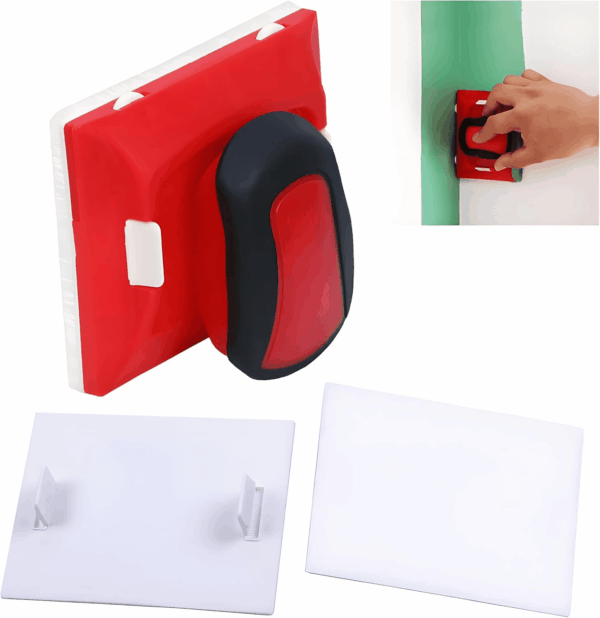 Paint Edger Trimmer with 2 Replacement Pads | Precision Trim Painting Tool for Walls, Ceilings & Corners - Straight Edge Painting Kit for Flawless Cutting-In