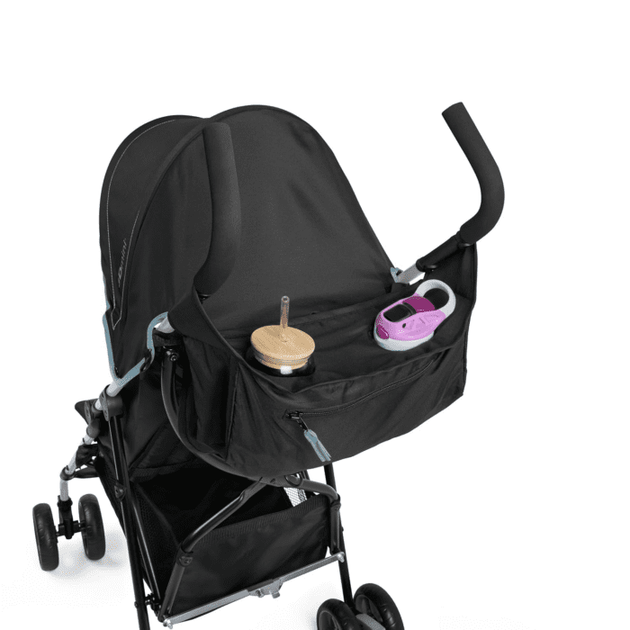 Summer by  3D Mini Convenience Stroller – Lightweight Stroller with Compact Fold, Multi-Position Recline, Canopy with Pop Out Sun Visor – Umbrella Stroller for Travel and More, Slate Grey - Image 10