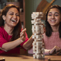 Jenga Game | the Original Wood Block Game with Genuine Hardwood Blocks | Stacking Tower Game | Ages 6+ | 1 or More Players | Party Games for Kids | Family Games - Image 7
